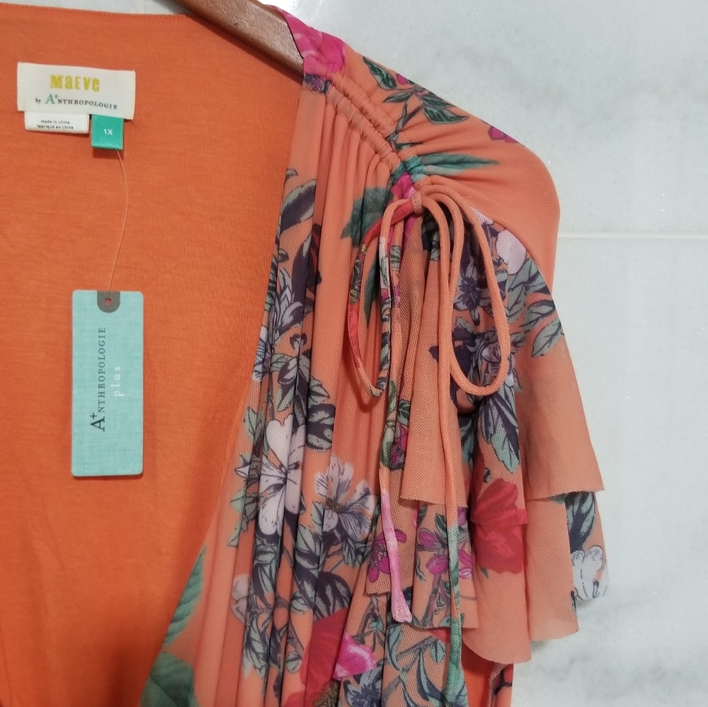 Meave Simone Floral Midi Dress - Picture 5 of 8